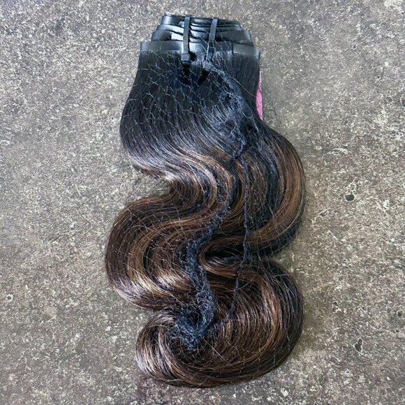 🤎 IDN Beauty 100% Remy Human Hair Clip-In Extensions - Balayage // NWT! - Picture 3 of 8